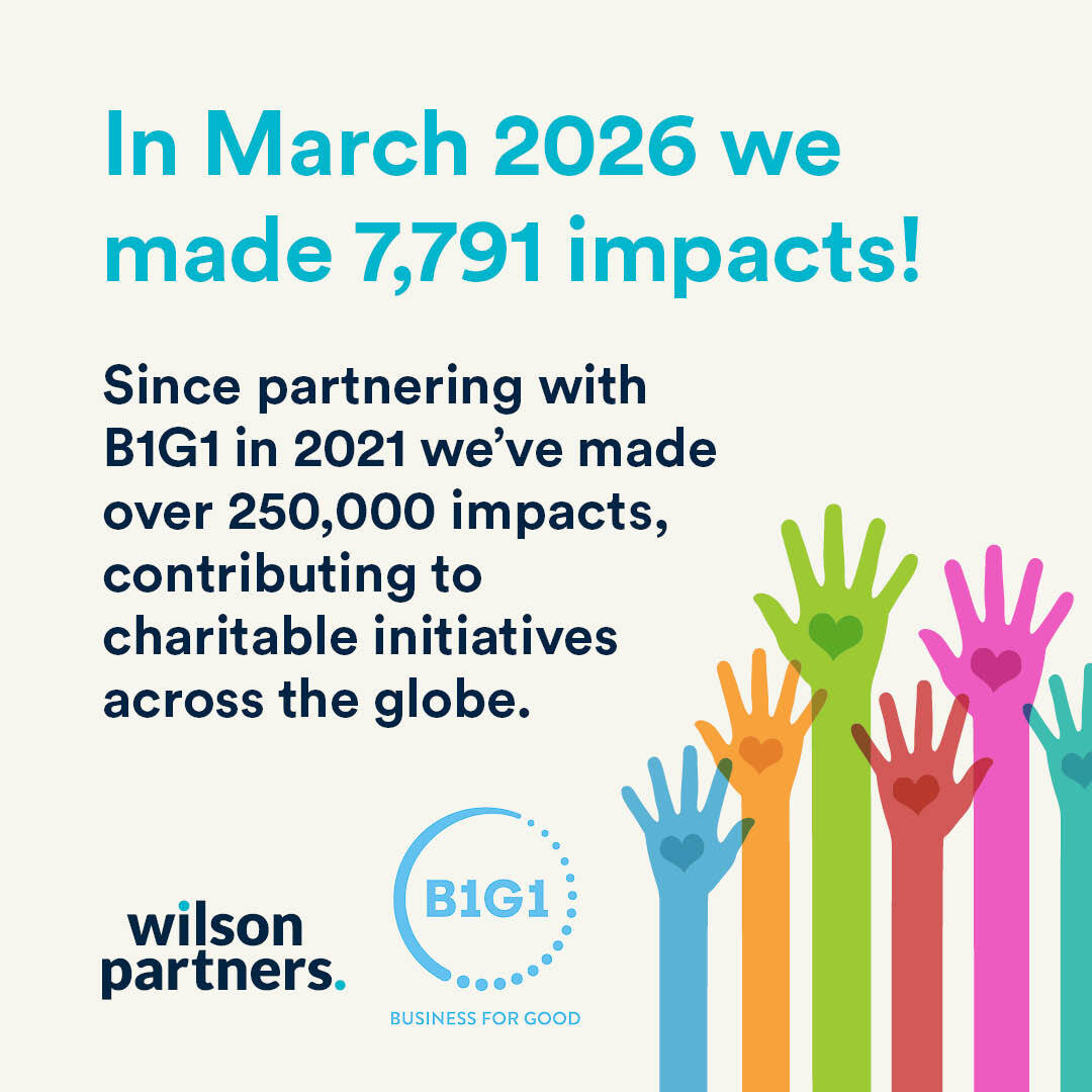 WilsonPartners's tweet image. Every time someone does #business with Wilson Partners, we are able to help make something great happen in the world, due to our #partnership with #B1G1.

Find out more about our partnership with B1G1 👉 eu1.hubs.ly/H0tXC8C0.