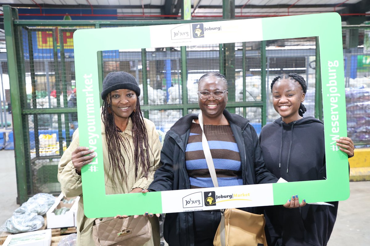 MarketJoburg's tweet photo. There’s nothing more powerful than a community that’s proud to be seen, and at Joburg Market, that starts with being present, listening, and engaging directly with our customers.

Today’s “Official Joburg Market Hashtag Drive” activation across the Fruit Hall and Vegetable Hall was more than just a content moment, it was a clear reflection of our customer centric approach. By being on the ground, engaging face-to-face with traders and buyers, we created space for real connection, authentic storytelling, and shared experiences.

From the moment the JM team stepped onto the floor with branded media frames and cameras, the energy shifted. Traders and buyers didn’t just participate they invited us in, called us over, and proudly stepped in front of the camera to represent their market. That level of enthusiasm speaks to the trust, pride, and sense of belonging that exists within our community.

This activation was designed to showcase our stakeholders while strengthening relationships and it delivered. Beyond the photos, it created meaningful interactions, moments of joy, and reinforced that at Joburg Market, our customers are at the heart of everything we do.

By actively engaging on the ground, we continue to build a market that listens, celebrates its people, and grows alongside them.

Don’t forget to share your moments using #LoveYourMarket #JMCares #JoburgMarket as we continue to amplify the voices and faces that make our market thrive.

#JoburgMarket #JMCares #LoveYourMarket
