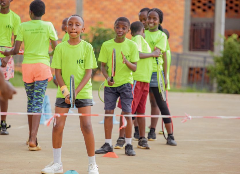 TRCF078's tweet photo. Our girls learning to trust their voice, own their space, and compete with courage. Every swing is a reminder that they belong anywhere they choose to be. 🎾💚
#TennisForChange  #GirlsInSports
#EmpoweringWomen 
@Rwanda_Sports @RwandaGender @nmukazayire @NgarambeRwego https://t.co/NERi2xiBcH