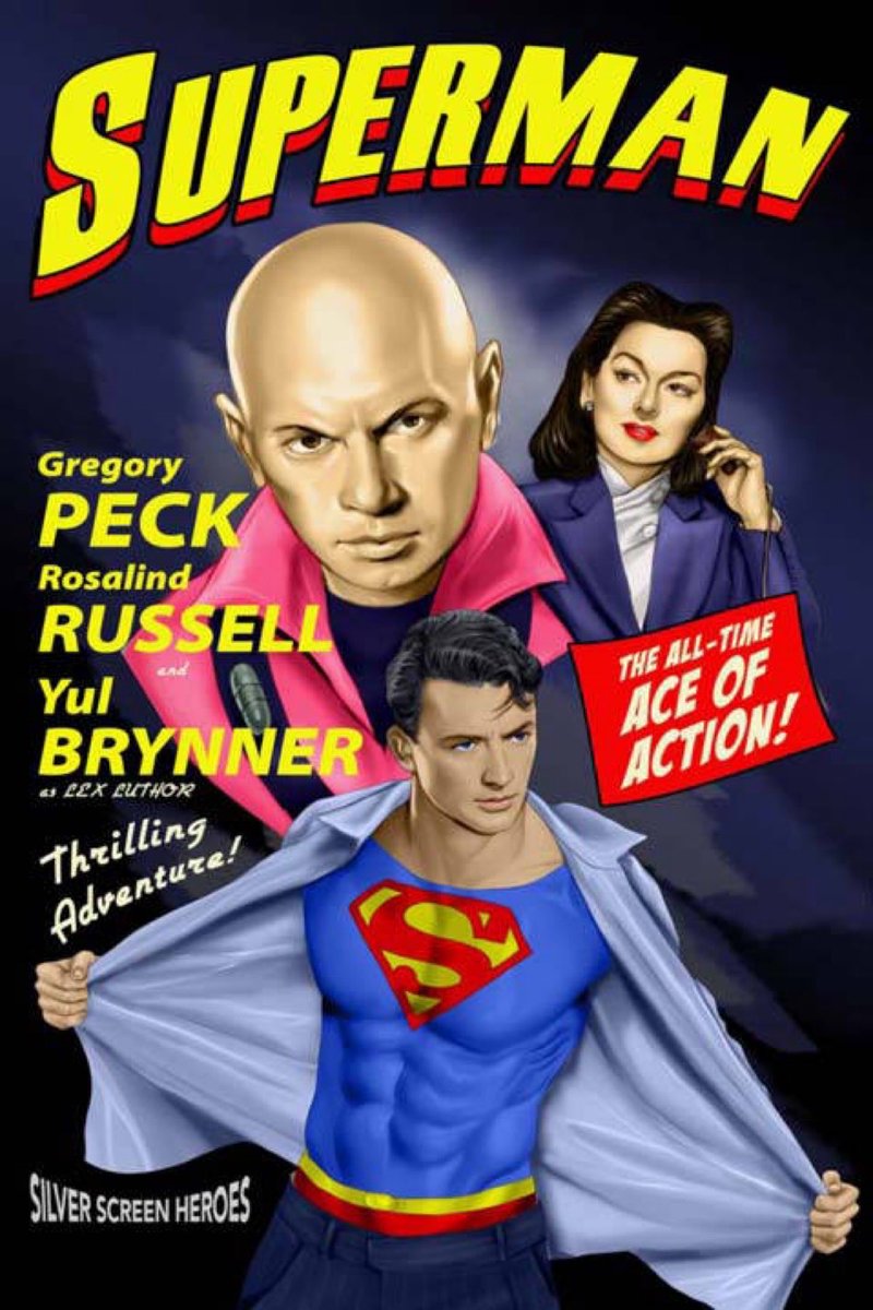 KalElSonOfKrptn's tweet image. Silver Screen Heroes: Superman by Joe Phillips.

joephillips.com

#Superman #JoePhillips #DCComics