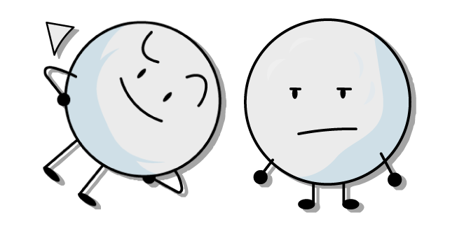 CustomCursor's tweet image. Snowball is a character of the Battle for Dream Island series, a round, snow-made being with a competitive nature. Now, every fan can bring a dose of grumpiness and fun to their tasks with this #fanart #BattleForDreamIsland #Snowball cursor! #CustomCursor
custom-cursor.com/collection/bat…