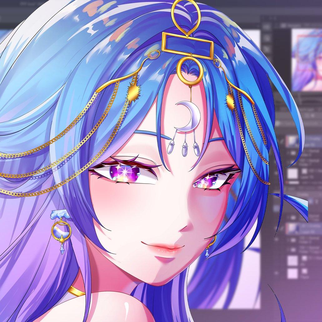 esperanzzz_'s tweet photo. Eyes that hold an entire galaxy✨ ( ˶˘ ³˘)♡
#ArtistOnTheRise #ArtistOnTwiter #Commsion #Vgen #opencommision https://t.co/G23QKglRML