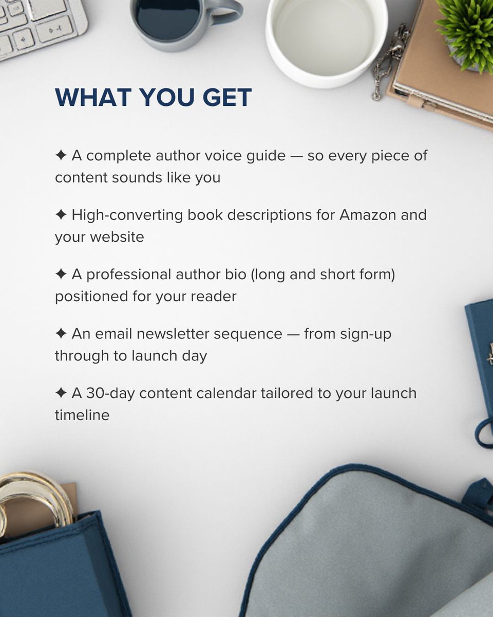 chaelin_design's tweet photo. Content strategy isn't a list of post ideas. It's a system — voice guide, book descriptions, author bio, email sequence, content calendar. Built around your reader. https://t.co/nBOGB326Rb
#booktok #viral2026 #AuthorSpotlight https://t.co/n1lhcHFtNq