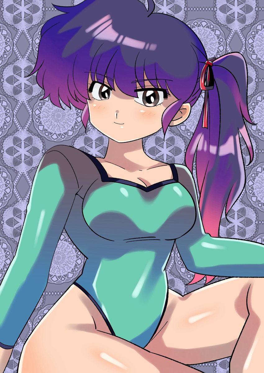 #らんまアニメ
#ranma
#らんま
#久能小太刀 
#illustration 
#イラスト 

初描きの小太刀🎗️🤸