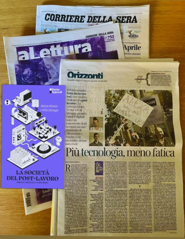HelenHester's tweet photo. Recent coverage of the book! The Italian translation comes out May 1. https://t.co/LTCaxLRwS0