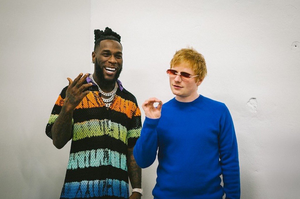 LasuFM's tweet image. #TheLateMorningShow with @themiraofor NP - For My Hand - @burnaboy x @edsheeran