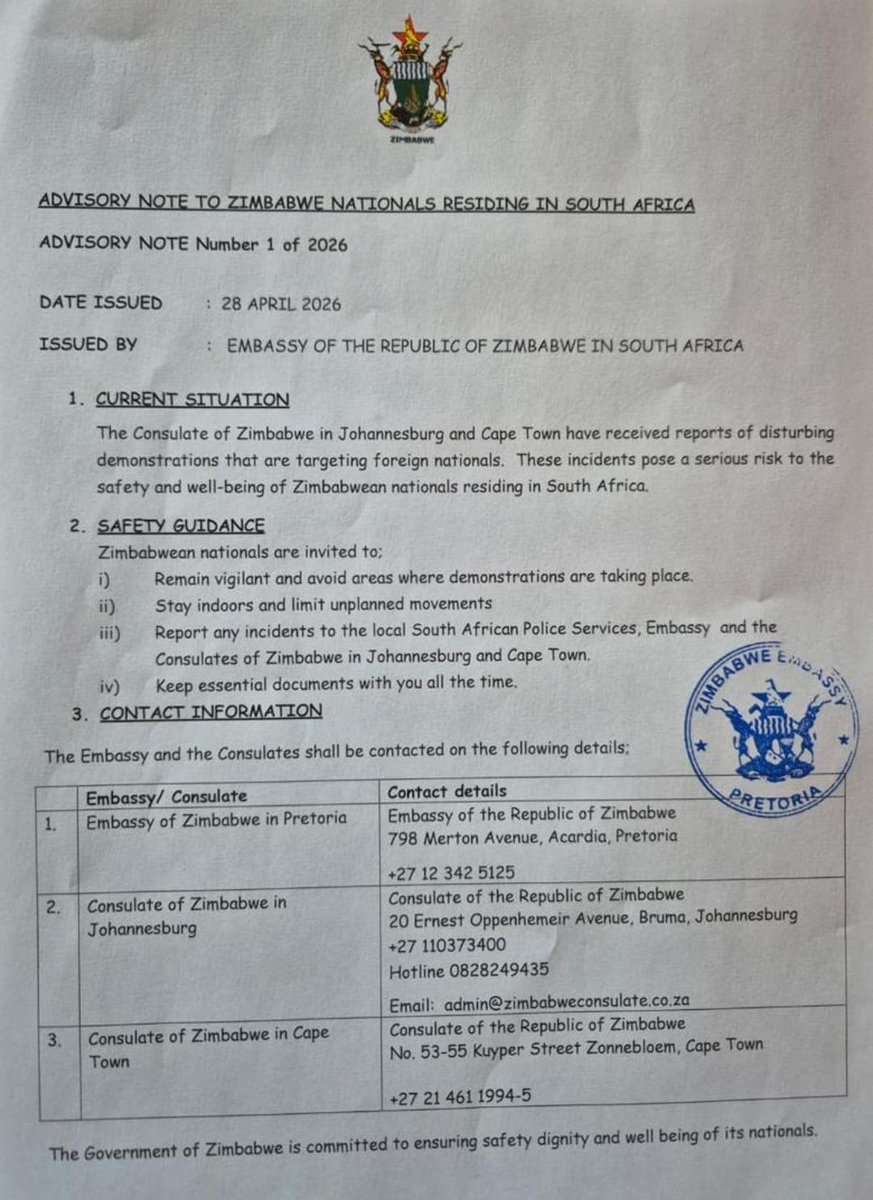 Jacob Ngarivhume tweet media