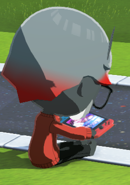 Jaeger0767's tweet photo. I made my chud son in Tomodachi Life. He loves playing Kane and Lynch 2: Dog Days. https://t.co/WC0wvTem9Z