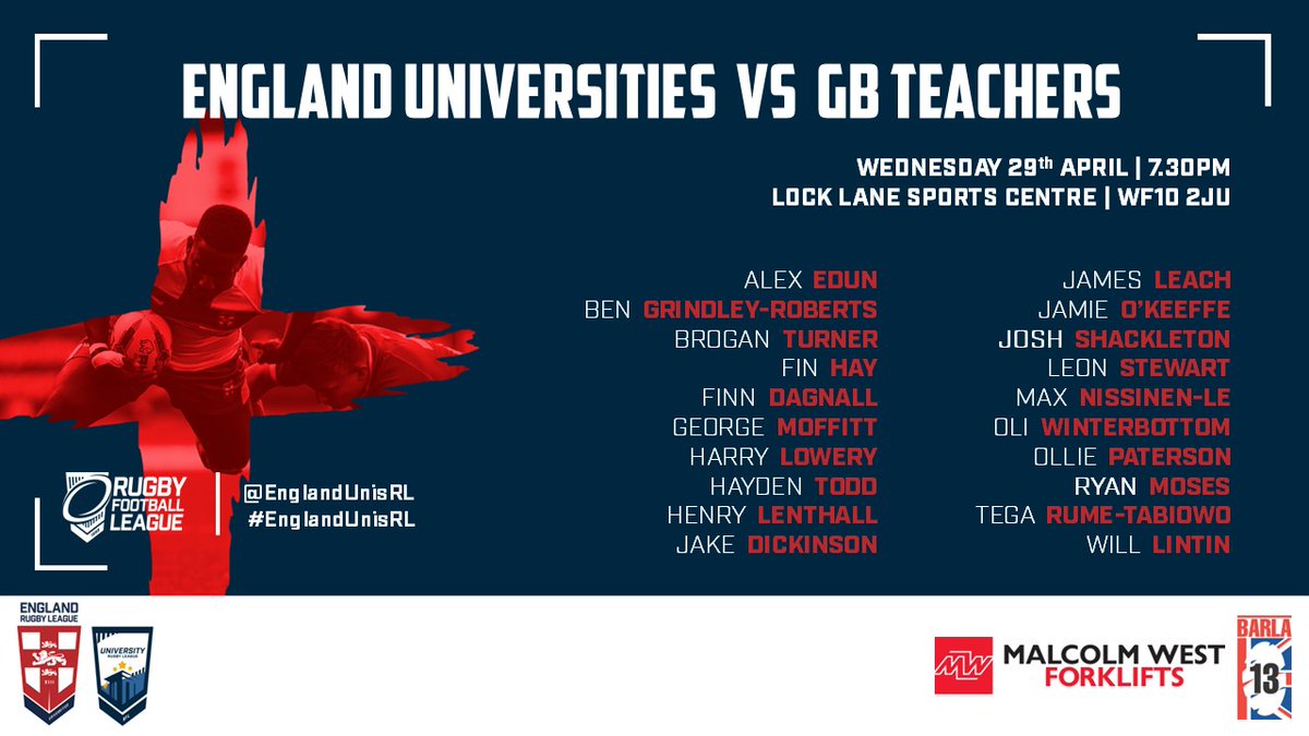 England Universities Rugby League 🏴🏉 tweet media