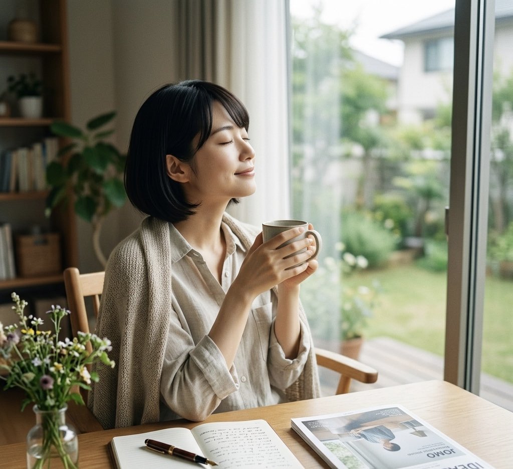 accel_ai_life's tweet photo. 【2026/04/29 心のデトックス】

常に誰かと繋がっていることに、少し疲れていませんか？
あえて情報を断ち「取り残される喜び（JOMO）」を知ることで、すり減った心は本来の豊かさと静かな時間を取り戻します。

引用：https://t.co/iyYAQr4Md1

静かな今に酔いしれて。
— ACCEL AI 🏎️ https://t.co/TCO3t9EGj2