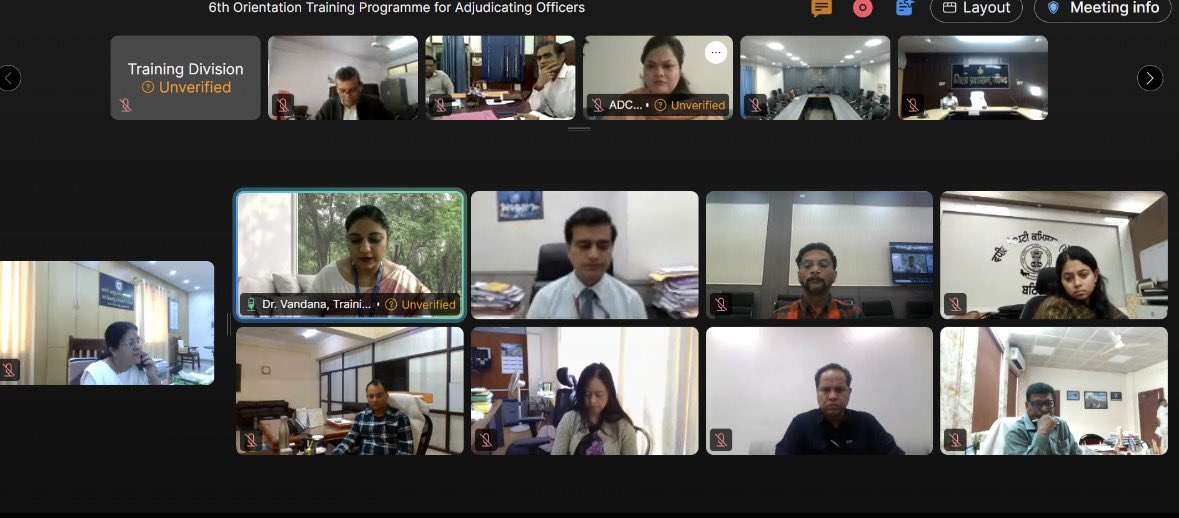 fssaiindia's tweet photo. FSSAI kicks off the 06th Orientation Training Programme for Adjudicating Officers (ADMs & SDMs) from various States/UTs. Led by ED (CS) Dr. Amit Sharma, this 2-day session focuses on the FSS Act 2006, offences, penalties, & adjudication. #FSSAITraining https://t.co/QKIaYTf7nk