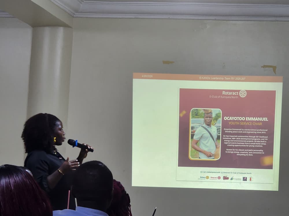 ekampalanorth's tweet image. Yeaterday was full house at ours as our amazing PE @BavugaCarlyne unveiled her leadership team for the Rotary Year 2026/2027.

Missed out on the E-nergy, here is a glimpse in photos.

#EKANOsTuesdayTalks #RotaryEyamba