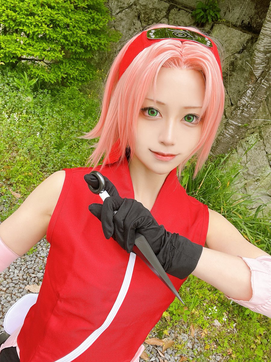 初出し！念願のNARUTO🍥 サクラしてきた〜❗️🌸