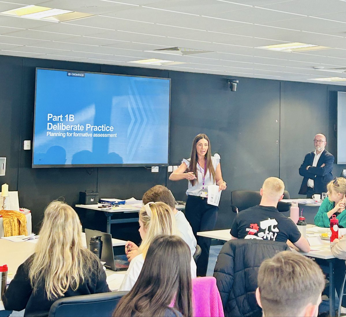 CforTeaching's tweet image. A great start to our morning, welcoming our ECT induction year 1 cohort. 
A valuable opportunity to demonstrate progress against the Teacher Standards and to engage, reflect and share practice with peers. 

#ECTE
#getintoteaching