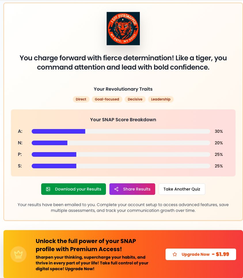 DataSnapper25's tweet image. ✨ Most people guess how they come across.
But what if you could actually know?
👉 Take the quiz → datasnapped.com
Please share
#SelfDiscovery #DataSnap #PersonalGrowth