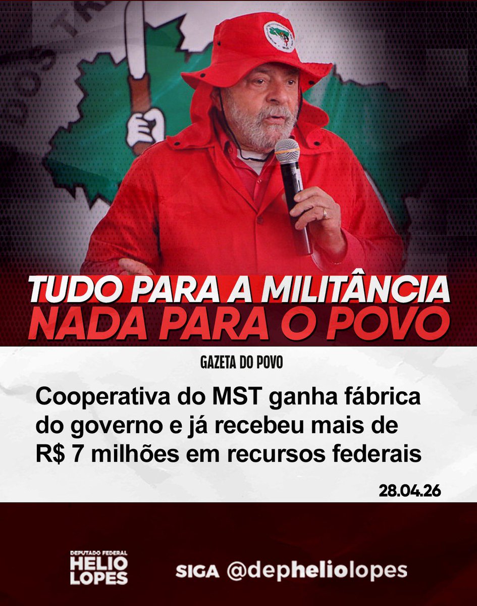 Helio Lopes tweet media
