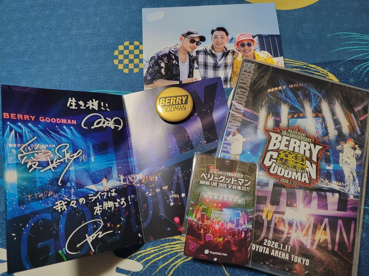 dako878's tweet photo. 届いたァ～
今日から車でもどこでも見れる❤
運転中はDVDは見れないから聴ける。
LIVEまで楽しんで5月9日まで…😂😂😂😂
 #ベリーグッドマン 
 #ベリふぁむ https://t.co/JP3GfkxPeg