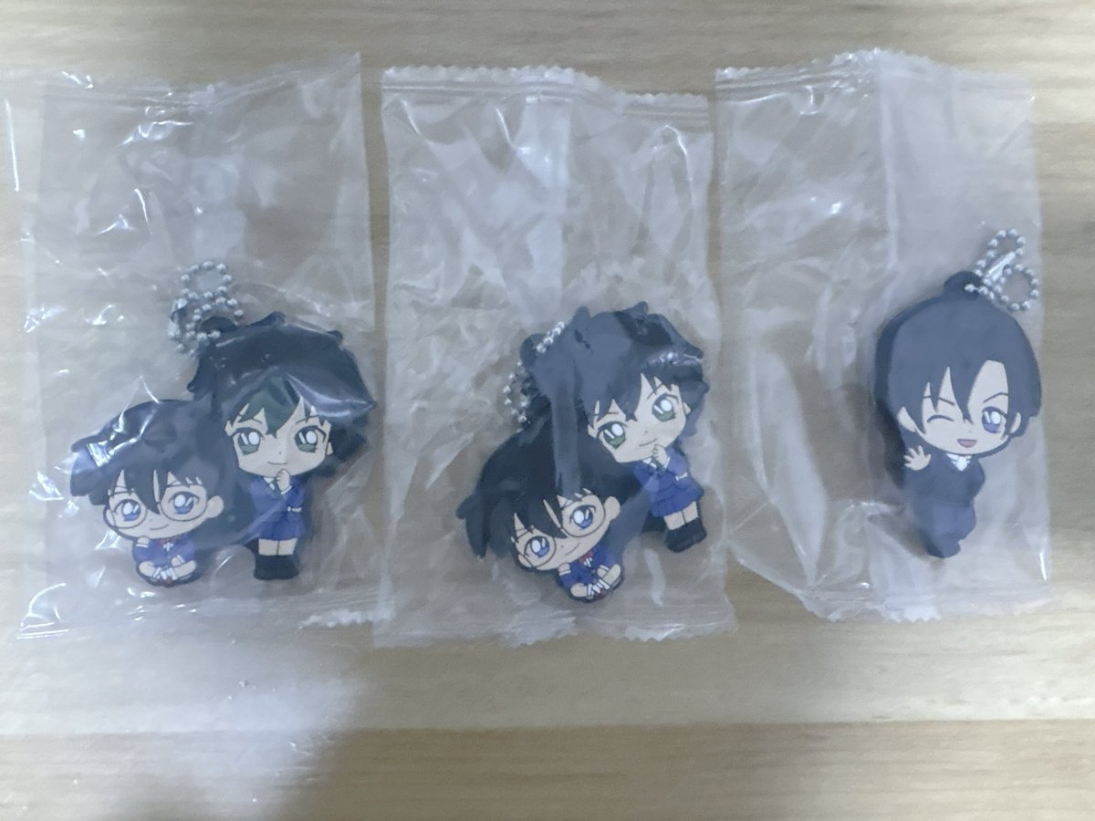 oyutorihiki's tweet photo. 【交換希望】
名探偵コナン カプセルラバーマスコット 2026

【譲】画像のもの(コナン＆世良、萩原研二)
【求】萩原千速(1人のもの)

郵送希望です🙇‍♀️
検索からもお気軽にお声掛けください☺️ https://t.co/PenHiyRTKH