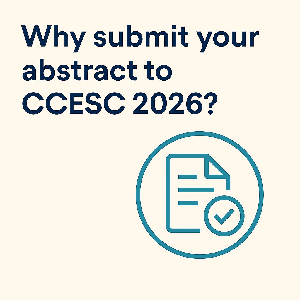 ccesc26's tweet photo. Thinking about submitting an abstract to CCESC 2026?
✔️ International scientific community
✔️ Cutting-edge research on catalysis, clean energy &amp; sustainable chemistry
✔️ Invited speakers from leading institutions
✔️ Publication opportunities
🎯May 18
🌐 https://t.co/QVCp0COF16 https://t.co/7r24Nv3wLh