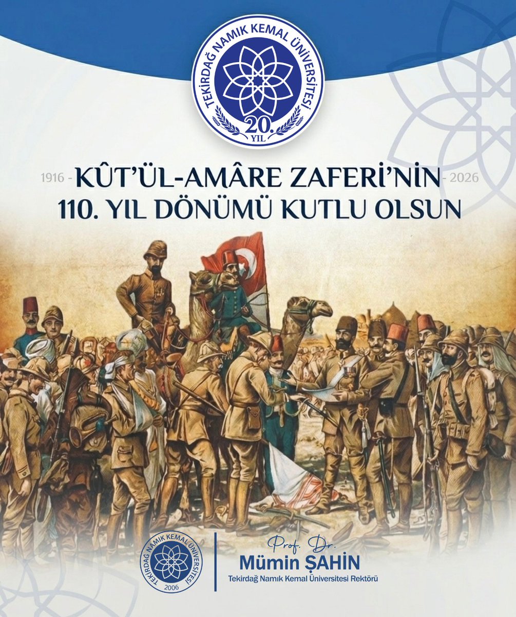 Tekirdağ Namık Kemal Üniversitesi tweet media