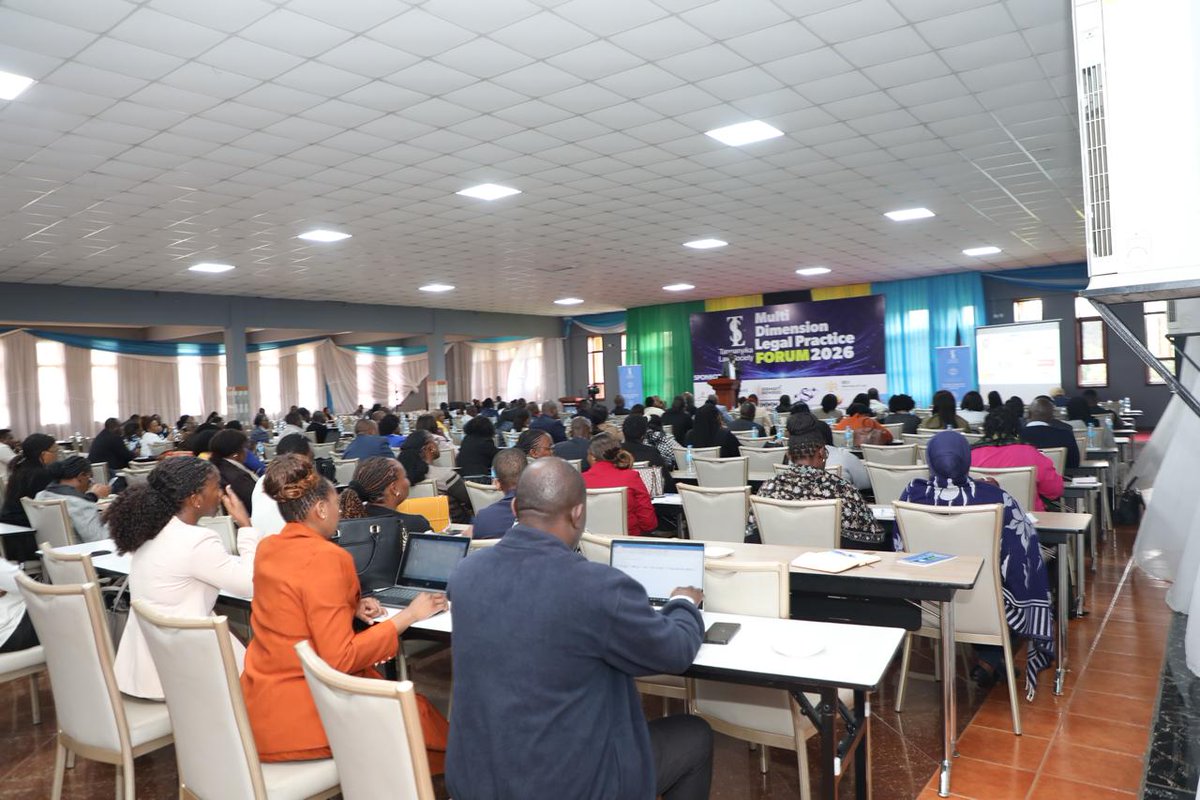 TanganyikaLaw's tweet image. Beyond the courtroom. That's the focus at today's Multi-Dimension Legal Practice Forum. We're diving deep into financial literacy, nutrition, and work-life balance.  #TLSAGM2026 #AdvocateWellness #WorkLifeBalance