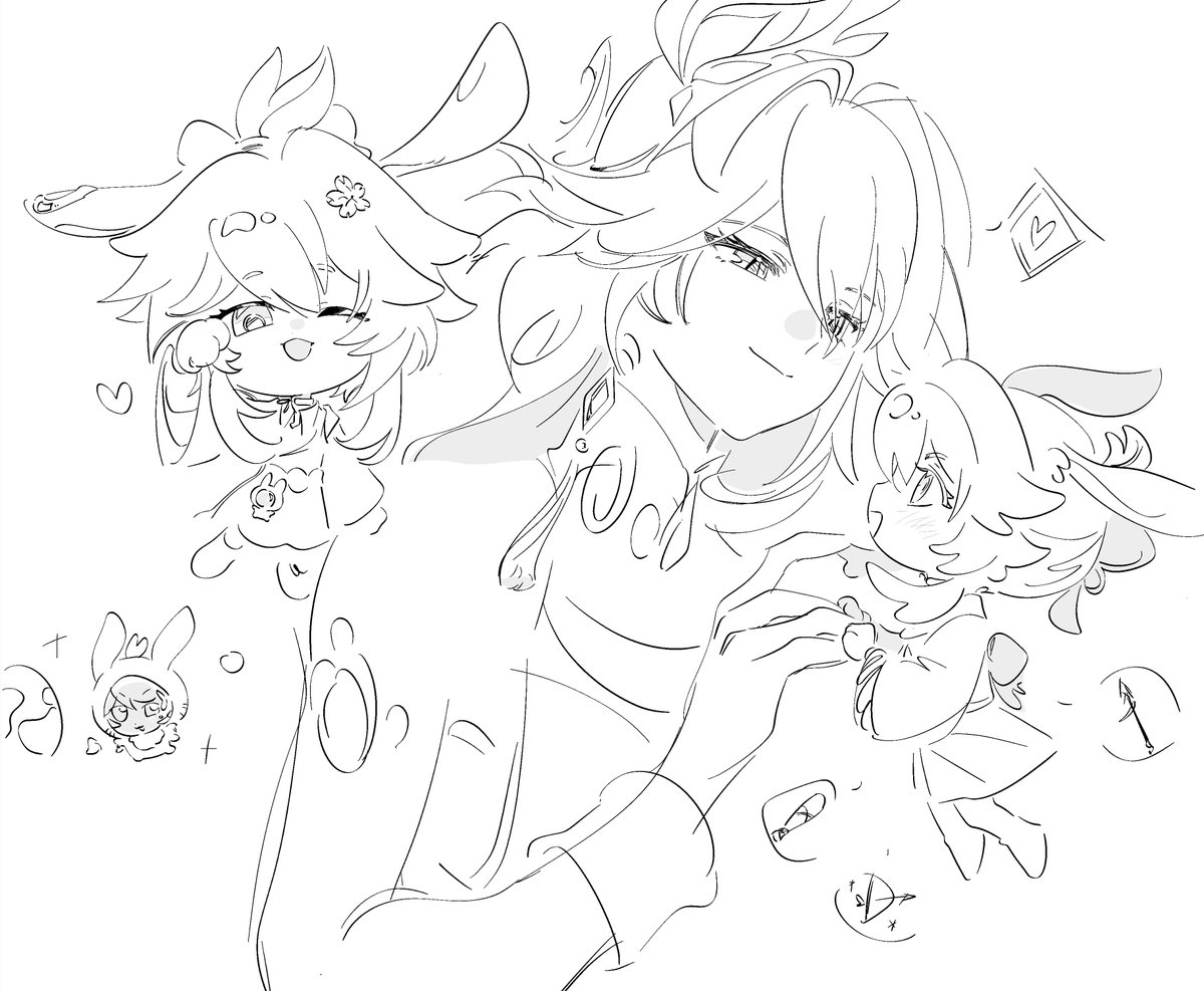 夏改三三 tweet media