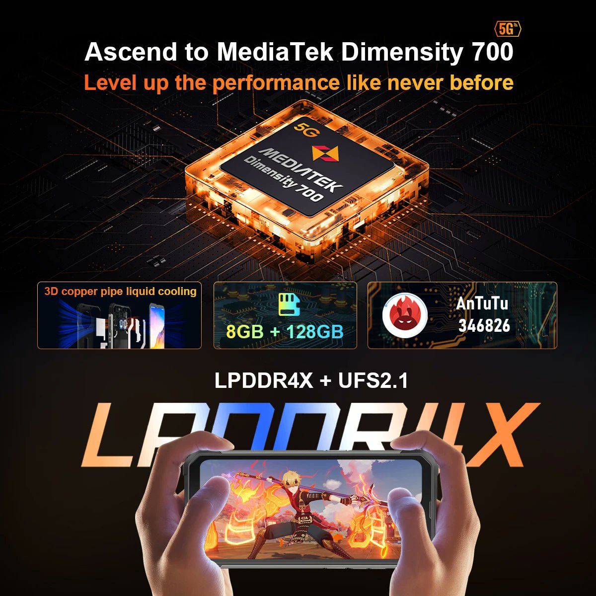 aliexpressbdeal's tweet image. 1748 / 
BIG Promotion #11.11 #blackfriday #cybermonday !!!
Blackview BL8800 Pro 5G Rugged Machine, 6.58-inch Display, MTK 700, Thermal Imaging Camera FLIR®, 8GB+128GB, 8380mAh With 33W

Purchase link: s.click.aliexpress.com/e/_c3S1fAp1

Make your order quickly or add