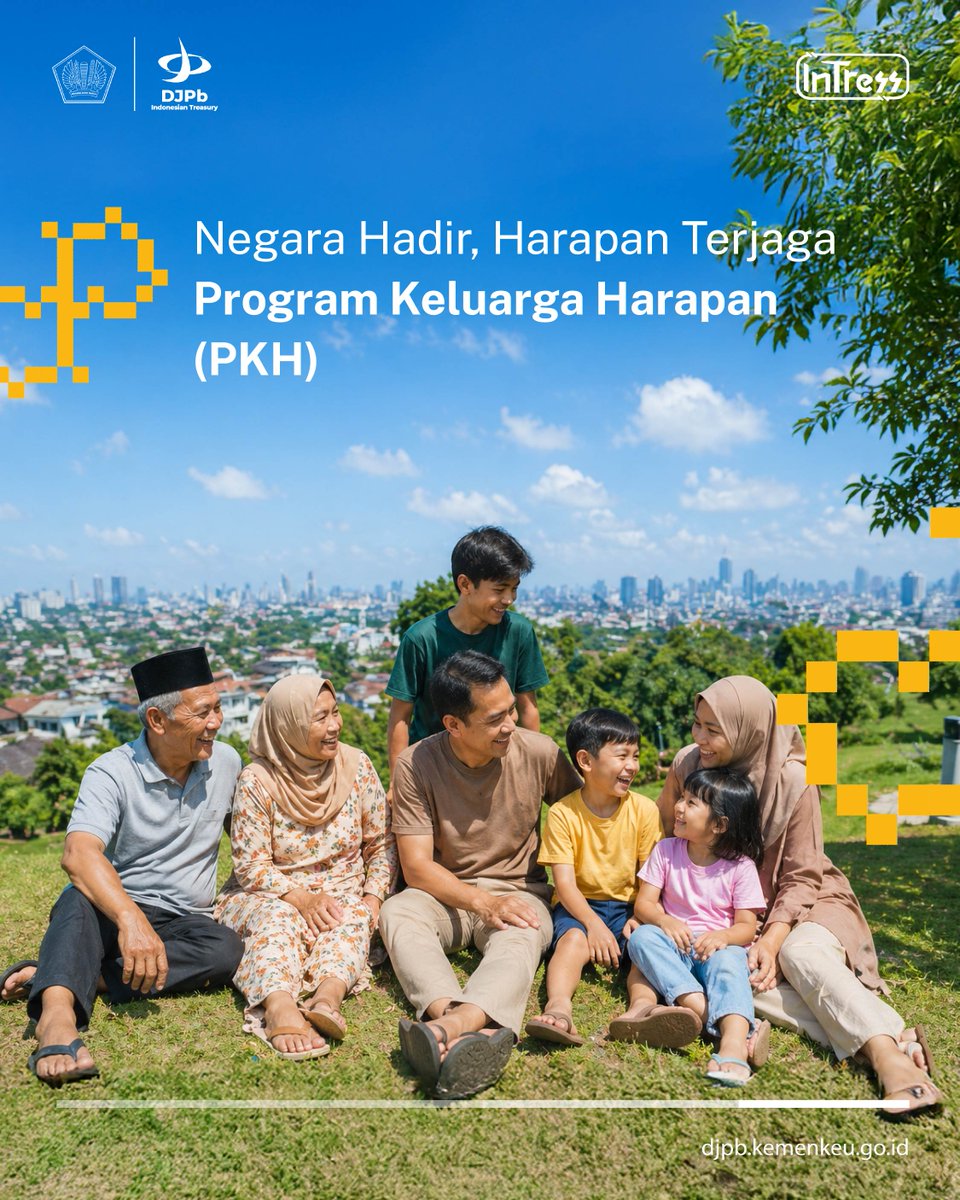 DJPb_Kemenkeu's tweet photo. Sobat Intress,

Apa jadinya kalau ibu hamil bisa menjaga gizi, anak tetap sekolah, lansia dan penyandang disabilitas hidup lebih layak?
Itulah harapan yang dijaga lewat Program Keluarga Harapan (PKH).

#IndonesianTreasury #UangKita #APBNKita #UangKitaBuatApa https://t.co/68HCvCO3pk