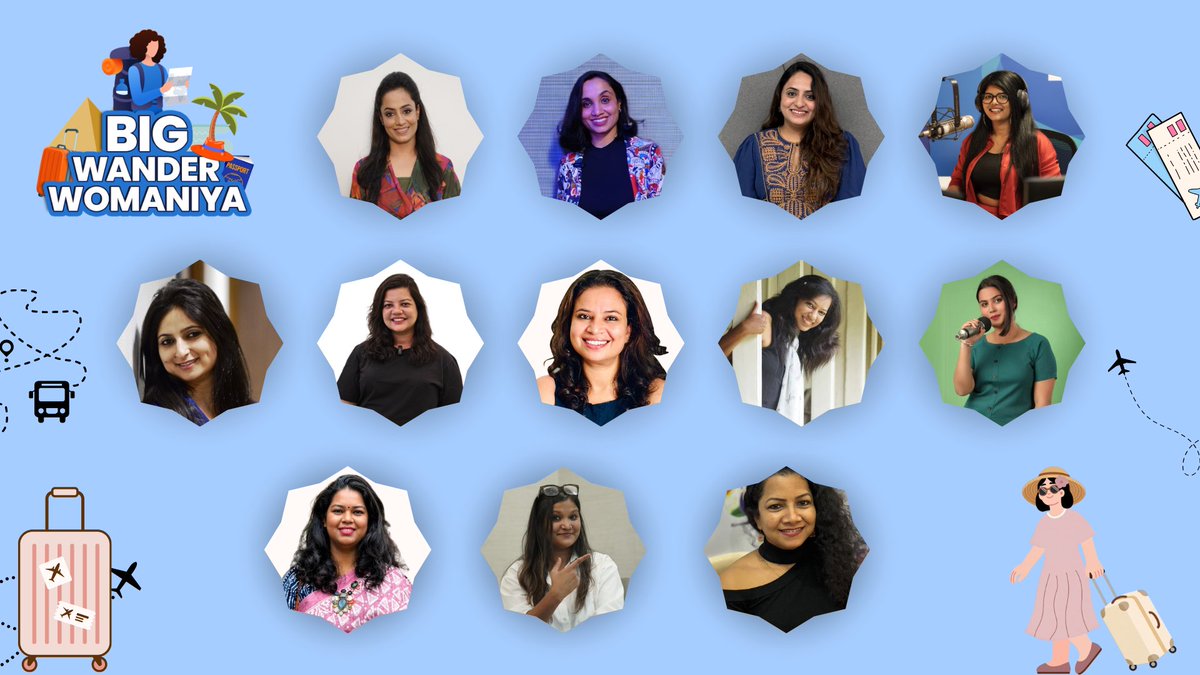MediaInfoline's tweet image. BIG FM Launches ‘BIG Wander Womaniya’, A National Initiative Celebrating Women Who Travel Solo

More : mediainfoline.com/travel/big-fm-…

#mediainfoline #BIGFM #Launches #BIGWanderWomaniya #NationalInitiative #Celebrating #Women #Travel #Solo #solotraveller