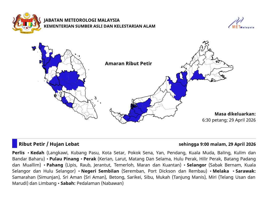 Jabatan Meteorologi Malaysia tweet media
