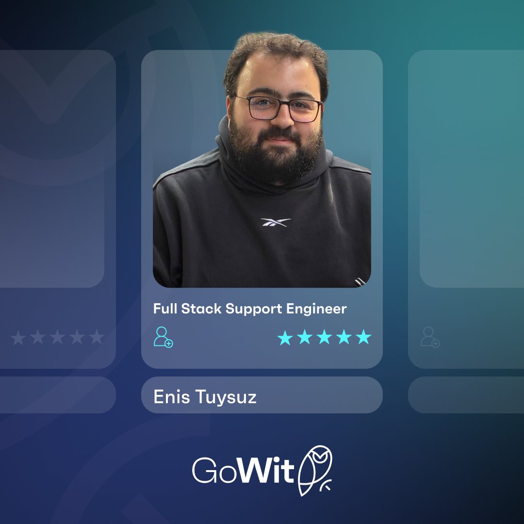 gowit's tweet image. 🦉 Welcome to the team, Enis Tuysuz!

We're happy to have him join us as a Full-Stack Support Engineer.

With years of experience in #AdTech and hands-on work with #advertising products, he brings great value to our engineering team!

#welcomeaboard #newteammember #teamgrowth