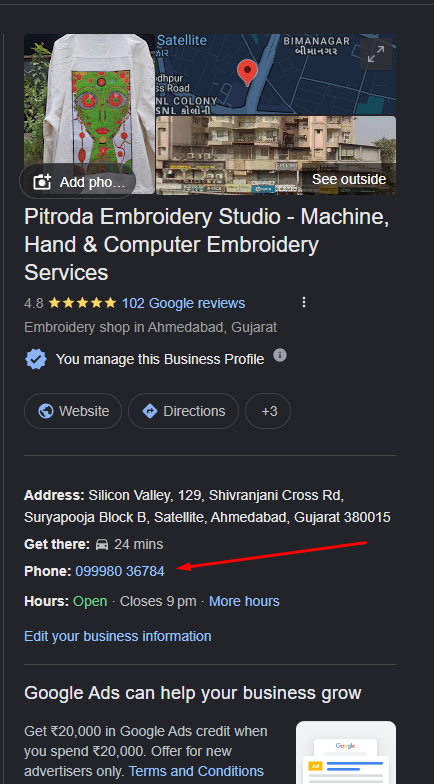 harshil_pitroda's tweet photo. Why just changing a simple number here taking a month! @GoogleMyBiz 

Do you have any real human in the team or just AI bots? https://t.co/RDYwxn6nXa