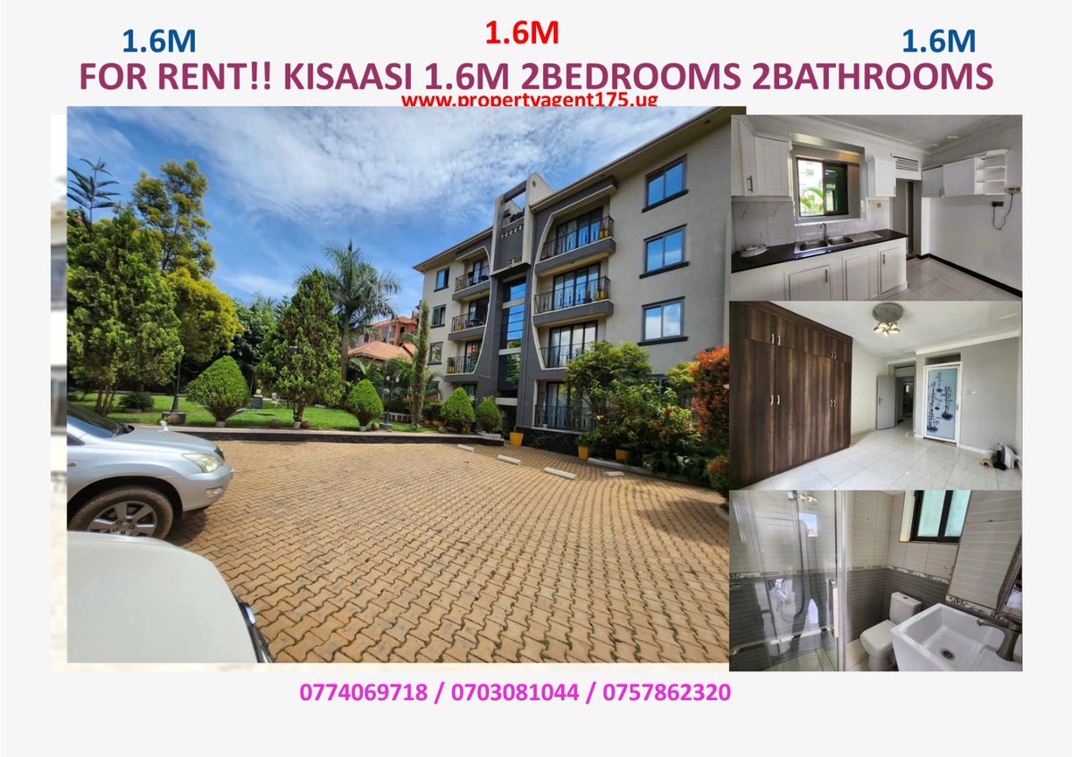 propagent175's tweet image. For rent!! Kisaasi 1.6M 2bedrooms 2bathrooms. Call WhatsApp 0757862320 0703081044 propertyagent175.ug #propertyforrent #HousesForrent #propertymanagement #propertyagent175 #realestateagent #kampalauganda