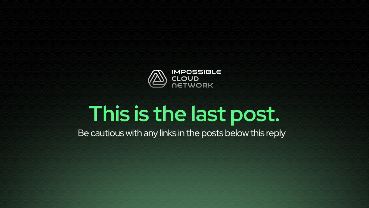 Impossible Cloud Network tweet media