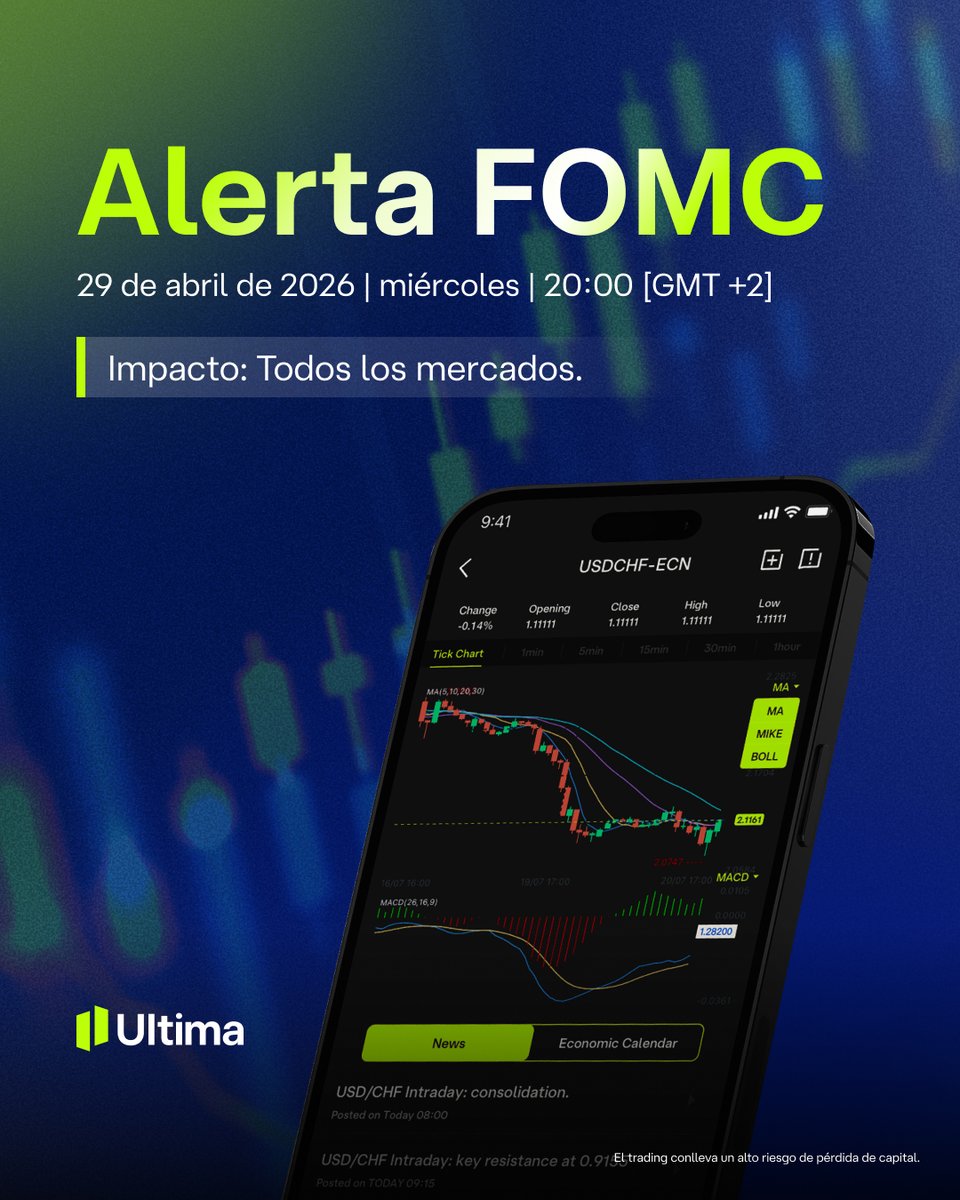 Ultima Markets Español tweet media