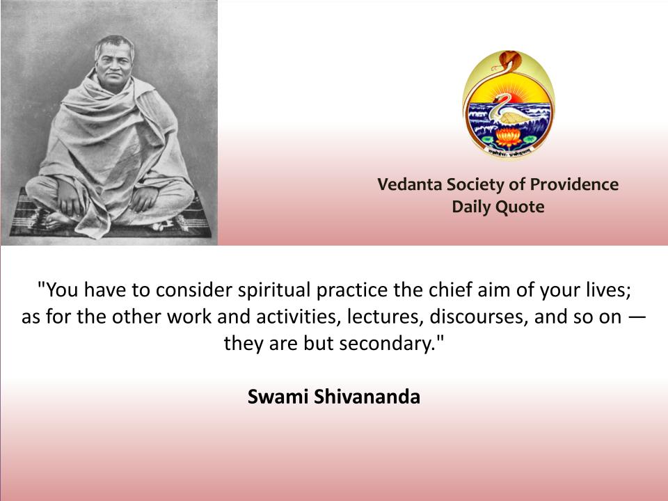 #Vedanta Society of #Providence Daily Quote: