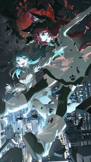 「NTE: Neverness to Everness」正式リリースおめでとうございます! お祝いとしてミントとナナリを描かせていただきました! #NTE #NTEネバエバ #이환 #NTE超新生活 #PR