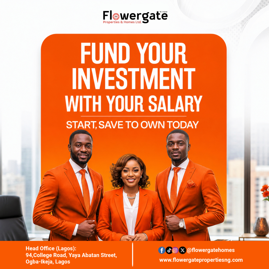 Flowergatehomes's tweet photo. FUND YOUR INVESTMENT WITH YOUR SALARY 💼💰

📍 Own a piece of tomorrow while earning today
📆 Flexible installment plans available
🚗 Free site inspection
Send a DM or call now to get started 

#RealEstateNigeria #SmartInvestment #LandOwnership  #NaijaRealEstate #flowergatehomes https://t.co/jDVqIhVecE