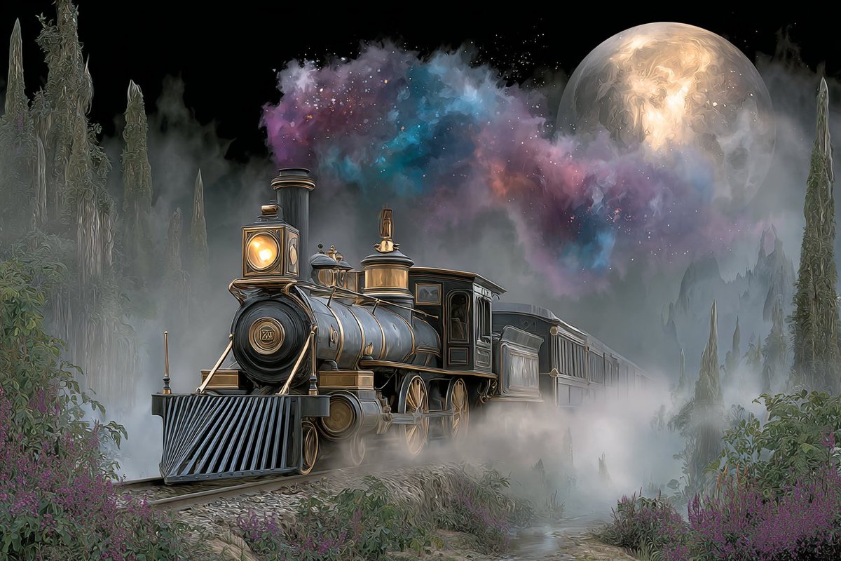 McC3Kat's tweet image. QT your Train art

Fabulous image Knight. :) Is that a picture of you in real up there on your profile? Very cool if it is!

#midjourney #AIArtwork #AIArtistCommunity