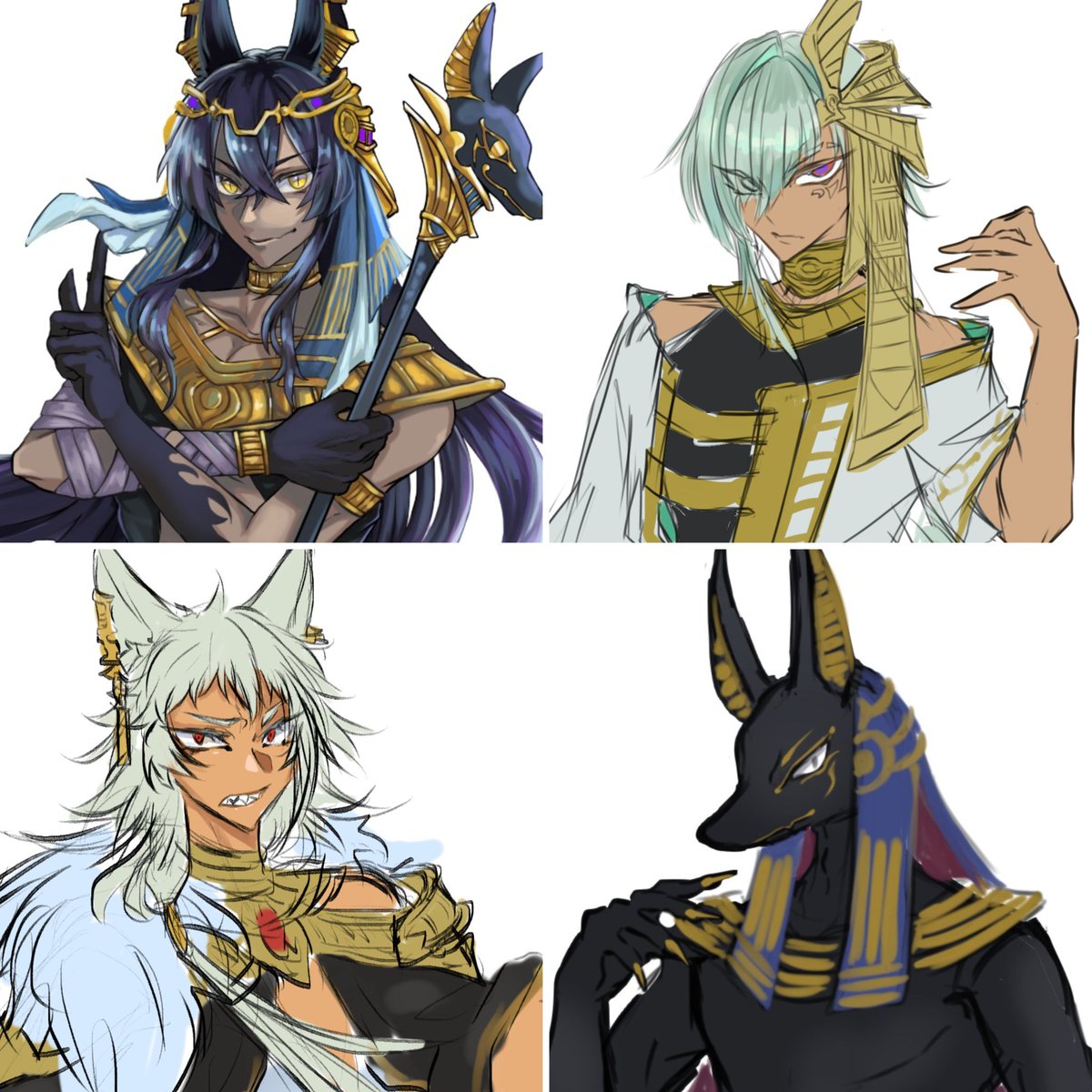 #GWの創作クラスタフォロー祭
#春の創作クラスタフォロー祭り
特に和風、中華、エジプト神の
モチーフが好きです。
じわじわ創作まとめてます。

反応巡回して気になった方
無言フォローします。
(片道は3日まで)
よろしくお願いします！