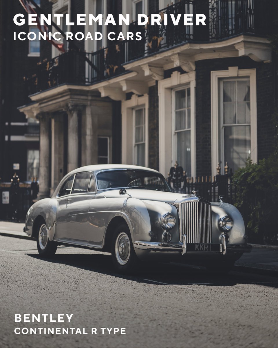 Corneliani_com's tweet photo. When the @bentleymotors R-Type Continental arrived in 1953, it felt like a spaceship. The fastest four-seater of its time, shaped by post-war engineering and aviation.
“A sculpture,” as Stefan Sielaff put it.

Photography by @amyshorephotography
⁠
#Corneliani #GentlemanDriver https://t.co/qldk4LQbTK