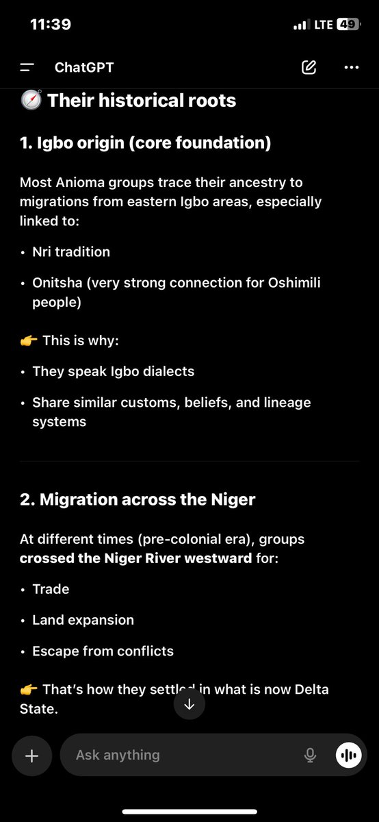 trendbunk's tweet photo. @grandkingz007 @De234Genius @GeneralSnow_ Both him and his monarch are confused beings. We still have some Ika people that recognize their Igbo heritage. 
Read this carefully 👇🏾 https://t.co/wl96UM2h8M