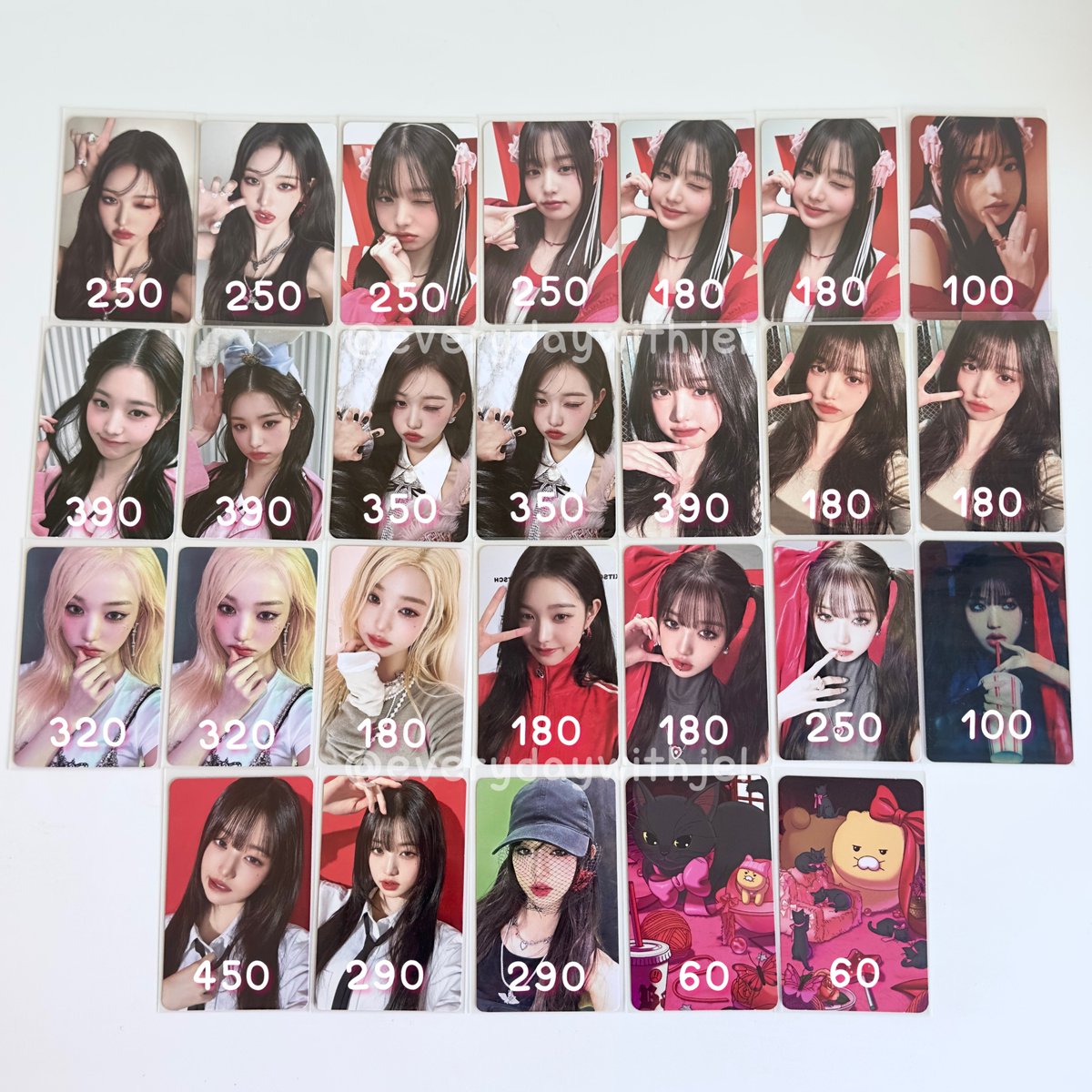 everydaywithjel's tweet photo. wts , พร้อมส่ง ᕱᕱ ྀི

🎀 วอนยอง กาอึล ยูจิน ลิซ เรย์ อีซอ ราคาตามรูป
 —  ค่าส่ง 40 , รับผ่อน , มัดจำ 🪽

#ตลาดนัดive 아이브 양도
wonyoung gaeul yujin liz rei leeseo https://t.co/QNAwUuFSH5