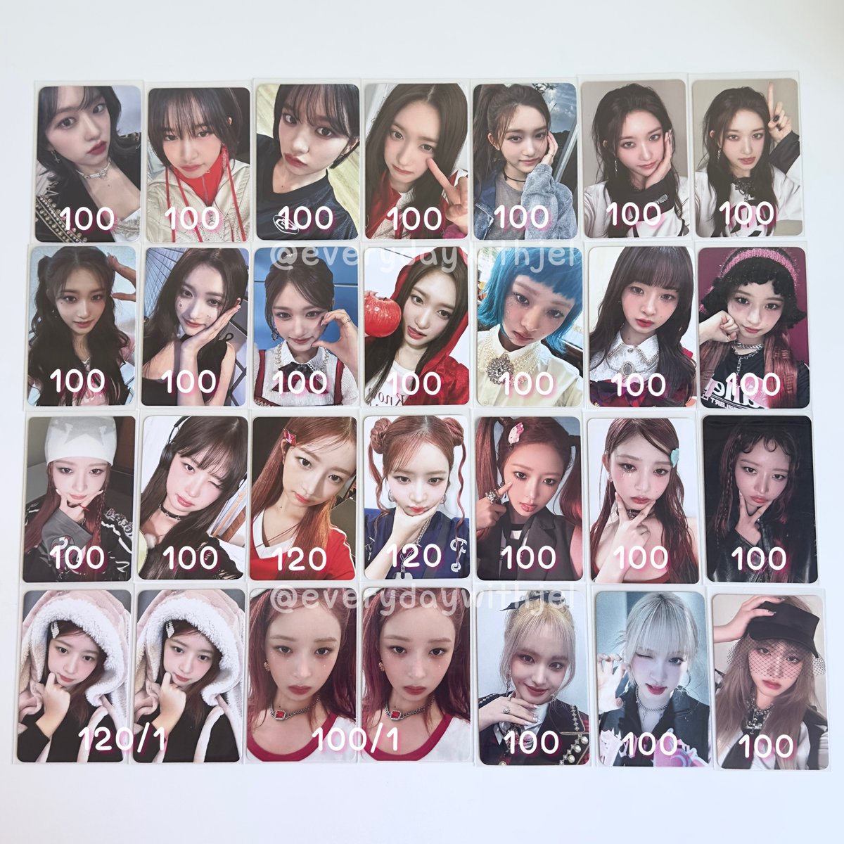 everydaywithjel's tweet photo. wts , พร้อมส่ง ᕱᕱ ྀི

🎀 วอนยอง กาอึล ยูจิน ลิซ เรย์ อีซอ ราคาตามรูป
 —  ค่าส่ง 40 , รับผ่อน , มัดจำ 🪽

#ตลาดนัดive 아이브 양도
wonyoung gaeul yujin liz rei leeseo https://t.co/QNAwUuFSH5