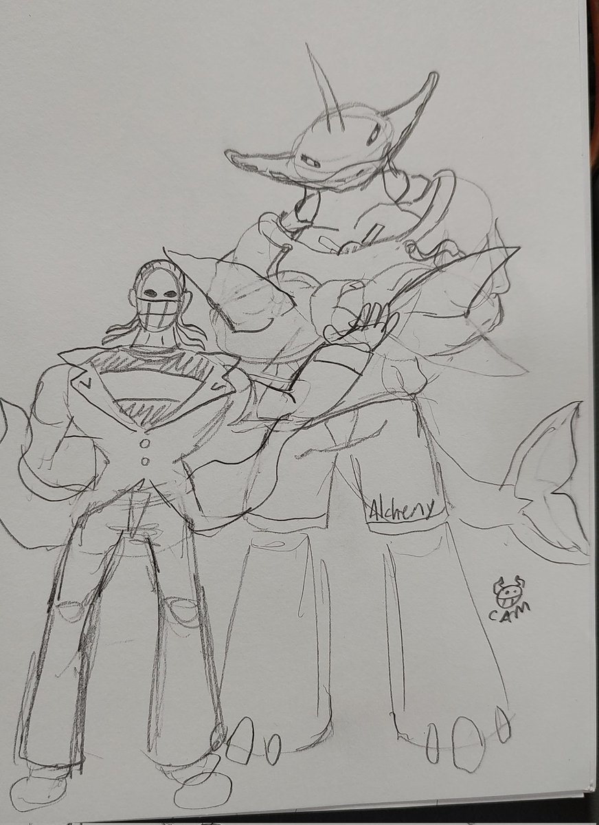 GreenMarsArt's tweet image. #art #sketchbook #monsters #characterdesign