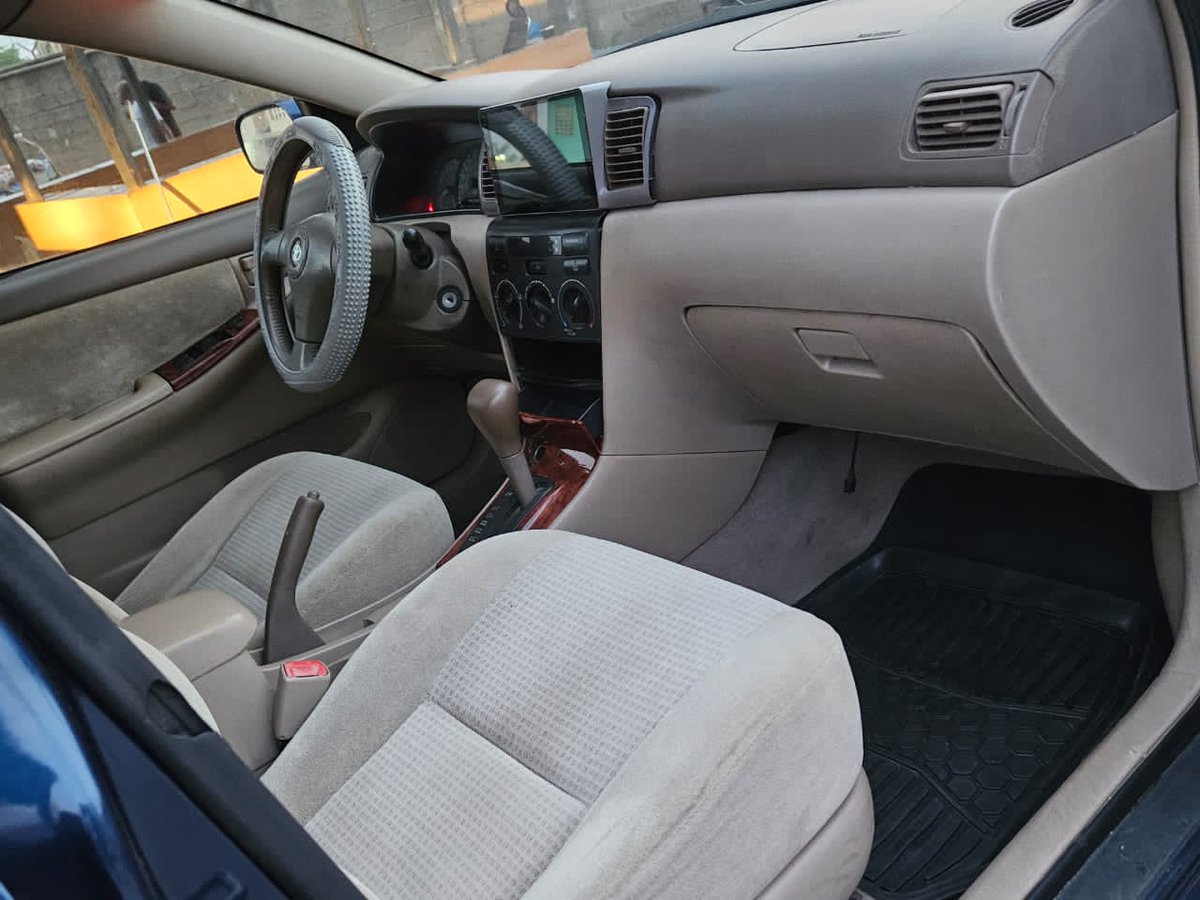 Abdulrahim19648's tweet image. 🔥Mad Distress alert ⚠️ 📢 JUST LIKE DIRECT BELGIUM 
Toyota Corolla 2007
With complete Untouched Engine and Gear factory fitted AC 
FIRSTBODY with Original duty 
Frm First User 
👉5.7M 
Location Abacha road Nyanya Abuja deal Car with me Directly
#Abuja #Nigeria #Lagos #ToyotaAbuj