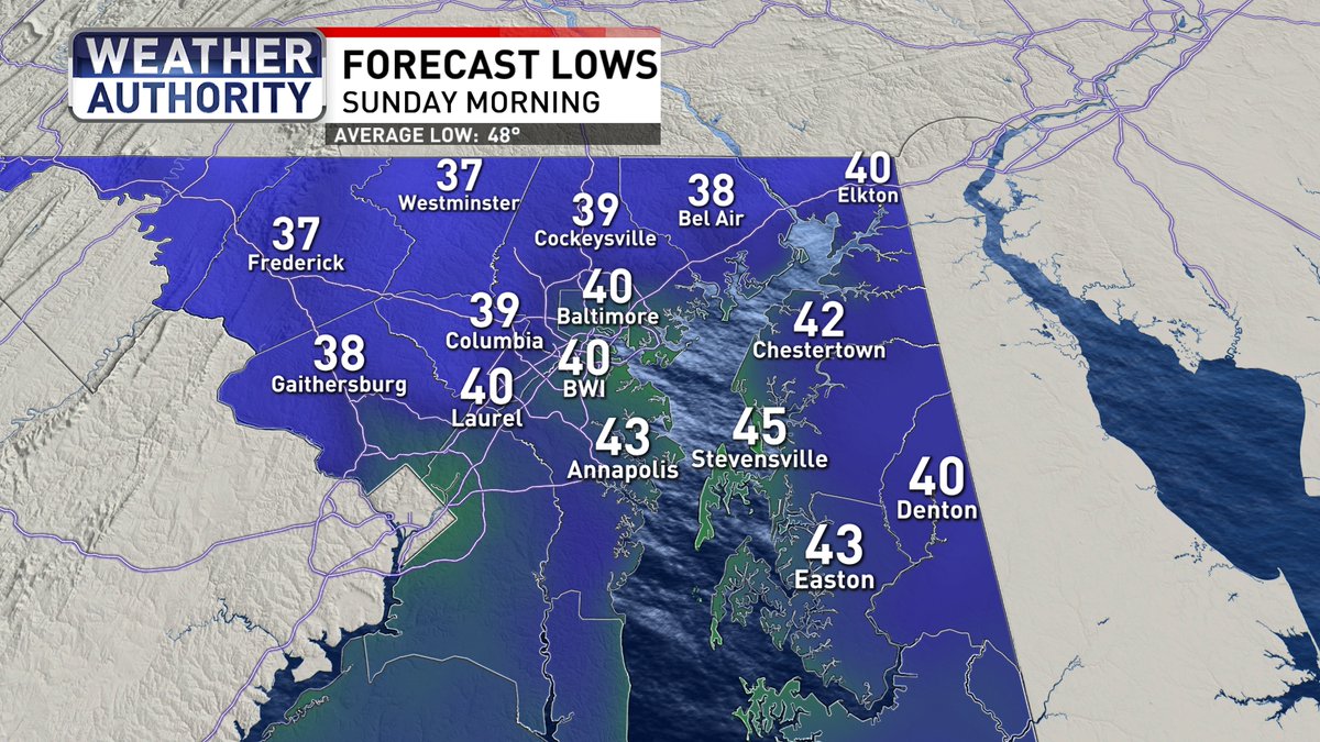 FROST ALERT THIS WEEKEND 
- lows dip into the low 40s/upper 30s Saturday night to Sunday morning
- frost possible
- bring sensitive plants inside or cover up! 
#Fox45