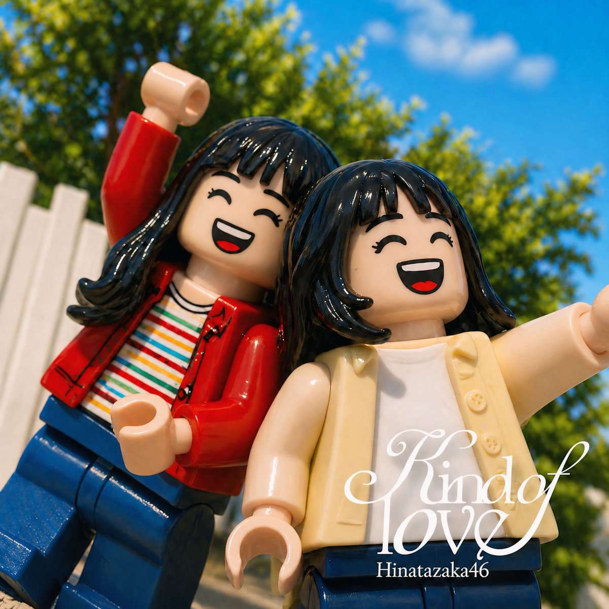 日向坂46「Kind of love」Type-B ジャケット LEGO ver. #正源司陽子