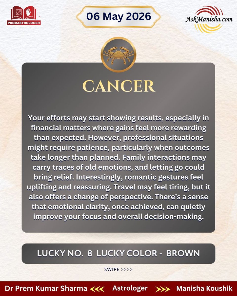 KoushikManisha's tweet image. Money is in store for 3 sun signs today. Is it yours? Find out!

** Horoscopes are based on the Sun sign.

Reach us at +919212144479 wa.me/919212144479

Read More: askmanisha.com/daily-horoscope

#aries #taurus #gemini #cancer