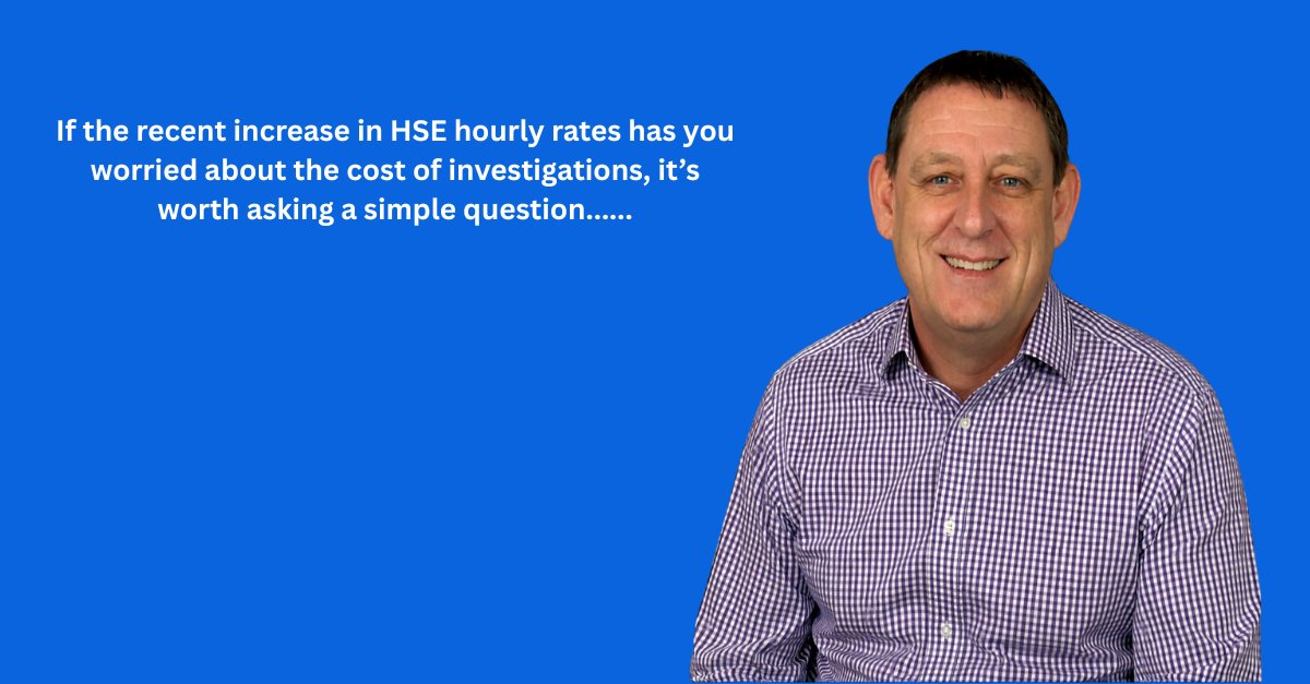 Worried about rising HSE investigation rates?

The better question: why are you being investigated at all?

A strong Safety Advisor prevents problems before they escalate. The real cost isn’t the hourly rate, it’s disruption, downtime, and reputational damage.

#HealthAndSafety